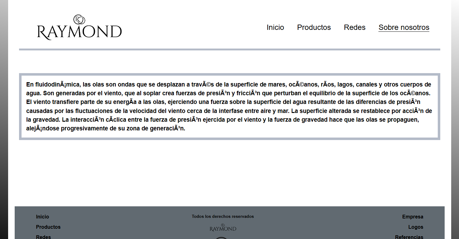 Prototipo web para Joyería