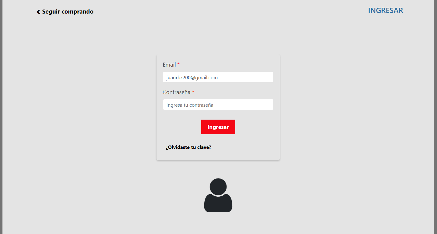 Web de ventas e inventario para Jebatec