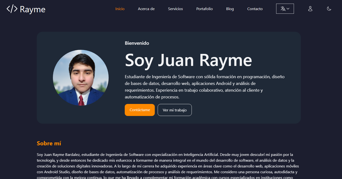 Web CV (versión final con Laravel y Tailwind)