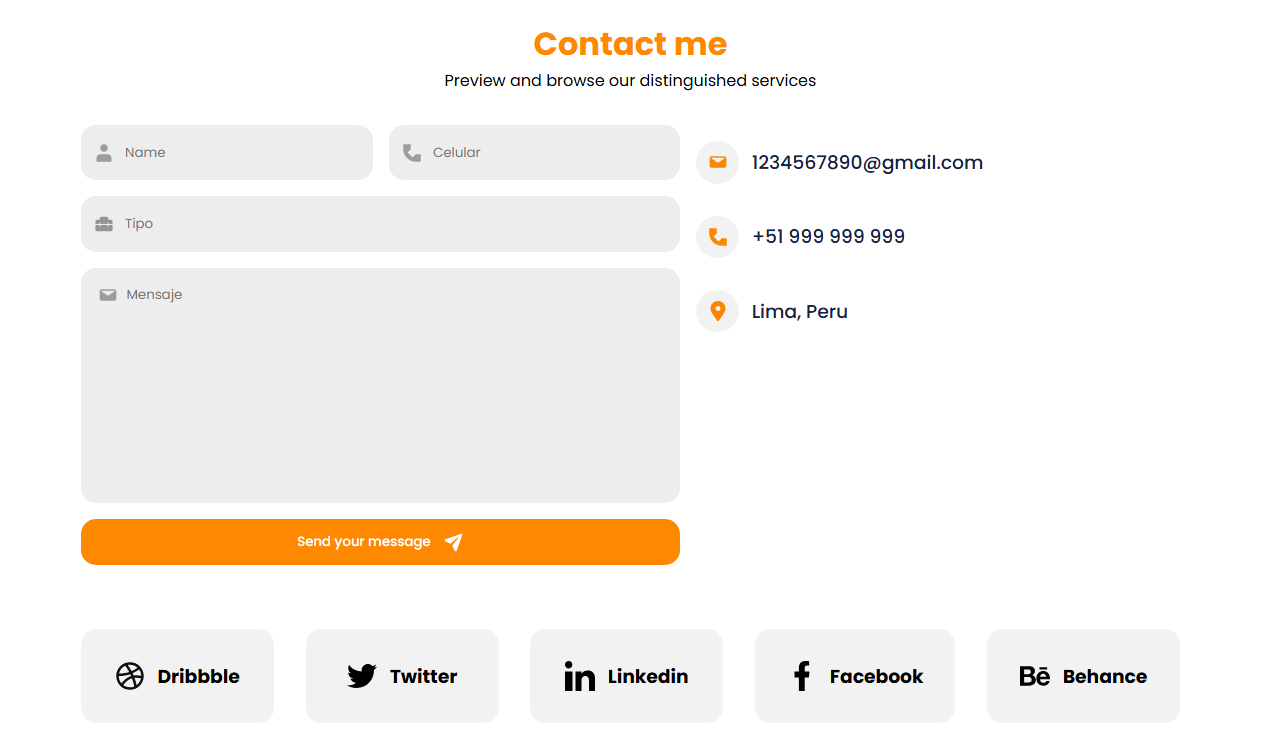 Web CV (versión beta)